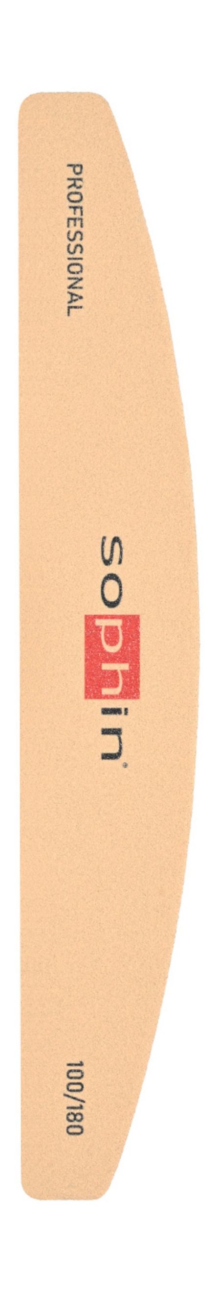 Sophin Профессиональная пилка для ногтей Полукруг 100/180