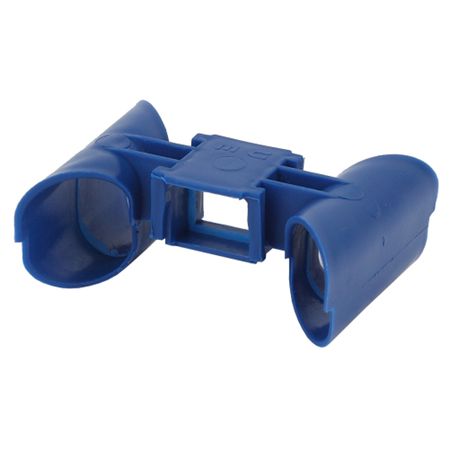 соединитель для подрозетников пластик синий бархатные мешочки для украшений weikende синий   из 100 штук