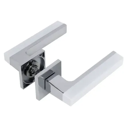 Дверные ручки Edson EDS-165B-Q2, цвет хром круглые ручки для газовой плиты из цинкового сплава 6 штук