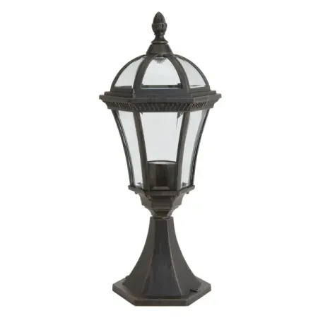 Маленький фонарный столб уличный KREAFORTA Yahroma 47 см цвет коричневый маленький пенал pelsone для учеников