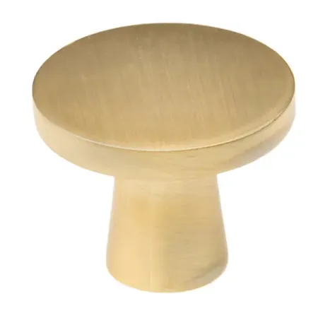 Мебельная ручка-кнопка Kerron K-2380 35 мм матовое золото