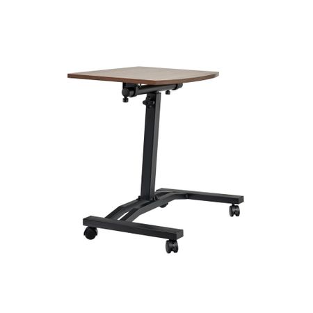 Стол многофункциональный на колесах 48х40 см темное дерево Ролет