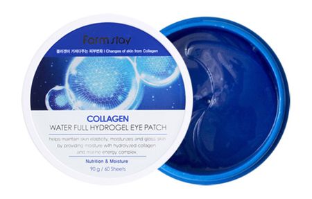 FarmStay Collagen Water Full Hydrogel Eye Patch спирулина фитосила табл 60