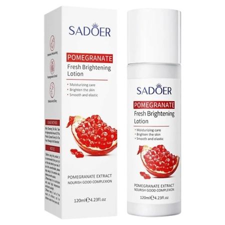 Лосьон для лица SADOER Лосьон для лица увлажняющий и освежающий с экстрактом граната лосьон для тела sadoer лосьон для тела осветляющий с экстрактом апельсина и витамином с