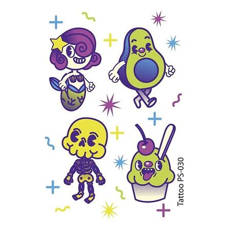 Наклейки для тела ПОЛИСФЕРА Временная переводная татуировка Tattoo PS-030 earlfamily naked loli full of tattoo автомобильные наклейки аниме nsfw девушка автомобильные аксессуары наклейка jdm сексуальная наклейка украшение