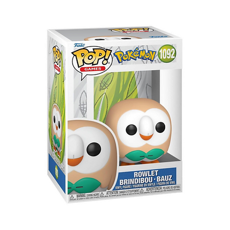 Кукла FUNKO Funko POP! Коллекционная виниловая фигурка Rowlet #1092 prismacolor масляные ные карандаши pc 927 938 1092 1093 lapis