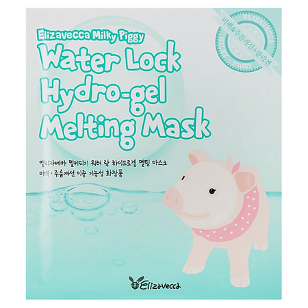 Маска для лица ELIZAVECCA Гидрогелевая маска для лица Milky Piggy Water Lock Hydrogel Melting Mask
