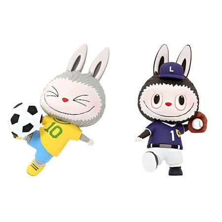 Мягкая игрушка POP MART Игрушка LABUBU Sports Collection football+baseball, 2 шт, 9 см щетки стеклоочистителя misima для opel insignia sports tourer estate 2009 2010 2011 2012 2013 2014 2015 2016 передний и задний дворник