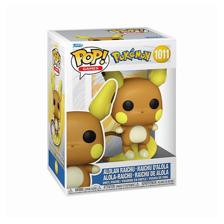 Кукла FUNKO Funko Коллекционная фигурка Alolan Raichu #1011 коллекционная памятная банкнота kdlxg 16 000 долларов сша