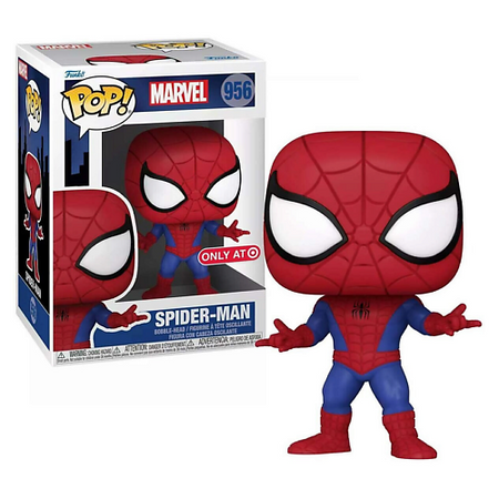 Кукла FUNKO Funko POP! Коллекционная виниловая фигурка Spider-Man №956 виниловая наклейка для печати labelwell a4