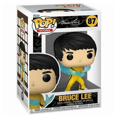 Кукла FUNKO Funko POP! Коллекционная виниловая фигурка Bruce Lee №87 виниловая наклейка для печати labelwell a4