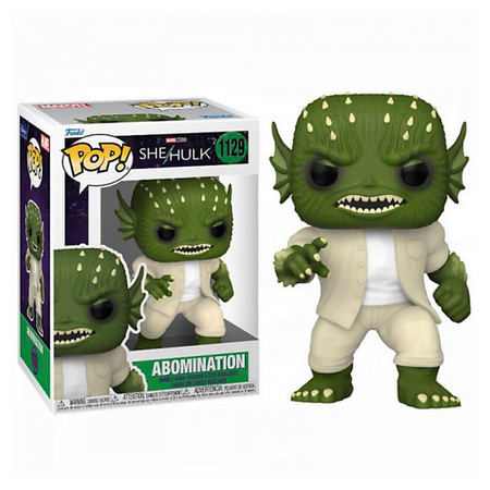 Кукла FUNKO Funko POP! Коллекционная виниловая фигурка Marvel She-Hulk: Abomination #1129 виниловая наклейка для печати labelwell a4