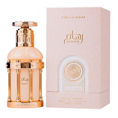 Парфюмерная вода PARIS CORNER Парфюмерная вода Reham Vanilla Mood парфюмерная   paris corner парфюмерная   reham rose petals