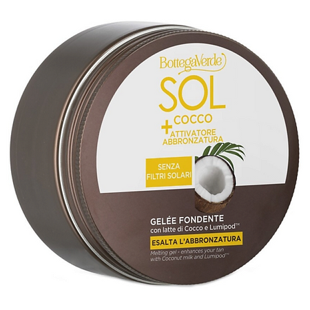 Гель для загара BOTTEGA VERDE Гель для усиления загара Sol Cocco + Tan Activator Melting Gel цифровой микроскоп tomlov usb микроскоп с 7 дюймовым большим ным жк экраном dm201 se 12 мп 1 1200x лупа непрерывного усиления