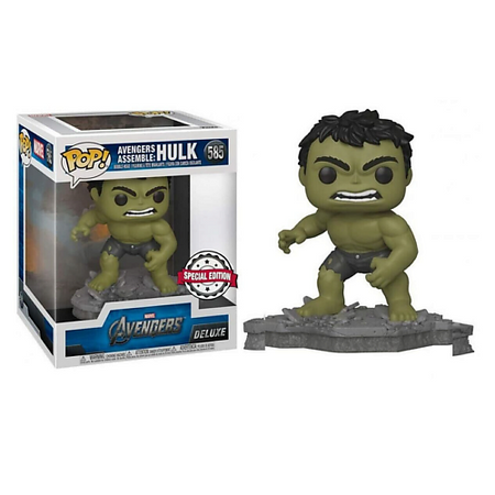 Кукла FUNKO Funko POP! Deluxe Коллекционная виниловая фигурка Hulk Avengers Assemble #585 виниловая наклейка для печати labelwell a4