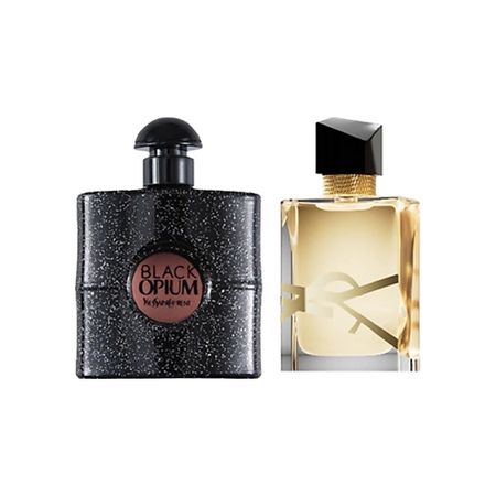 Парфюмерная вода YVES SAINT LAURENT Набор миниатюр парфюмерной воды: Libre + Black Opium