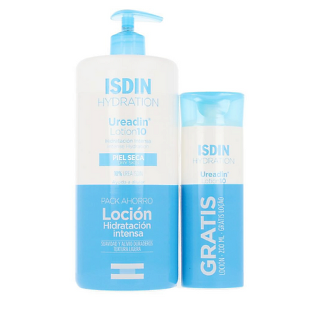Набор средств для ухода за телом ISDIN Набор лосьонов для тела Ureadin 10 Urea moonbiffy портативная сумка для лосьонов 30 50 100 мл