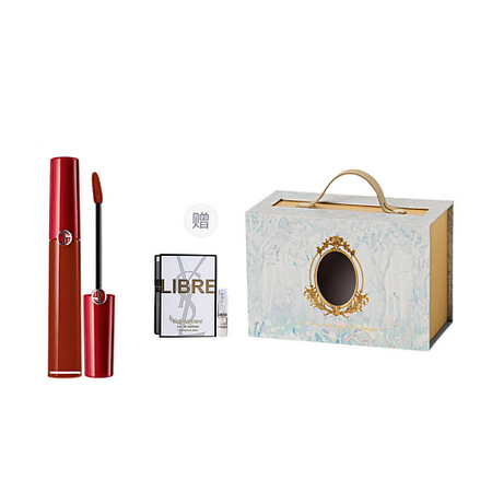 Помада для губ YVES SAINT LAURENT Пробник парфюмерной воды Libre + Помада средств для лица yves saint laurent миниатюра парфюмерной воды mon paris помада rouge pur couture
