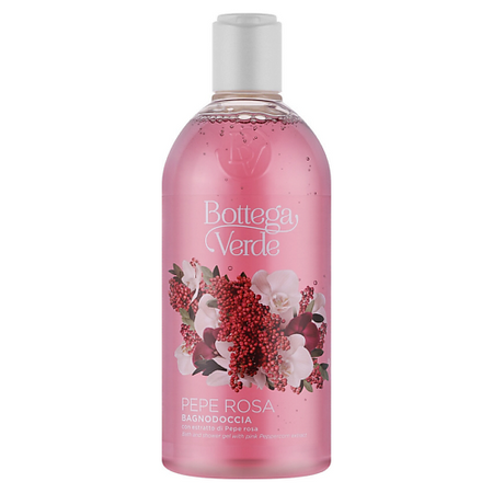 Пена для ванны BOTTEGA VERDE Пена для ванны и душа с экстрактом розового перца Pepe Rosa шар из розового кварца sisterstone