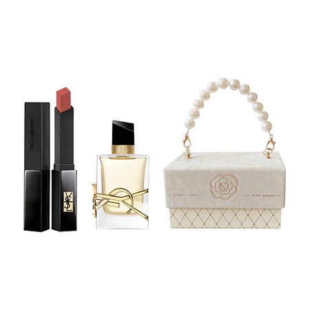 Набор средств для макияжа YVES SAINT LAURENT Набор декоративной косметики женский 3614272648517 сумка органайзер из войлочной ткани для сумок keepall женский дорожный портативный органайзер для косметики внутри