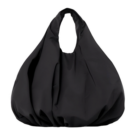 Сумка COS Сумка Fabric Handbag Large Black