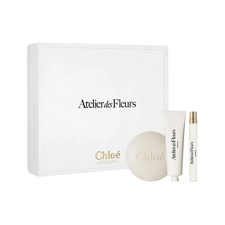 Набор парфюмерии CHLOE Набор парфюмерный Cedrus Парфюмерная вода+крем для рук+Мыло лосьон для тела chloe парфюмерный лосьон для тела signature