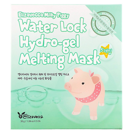 Набор масок для лица ELIZAVECCA Набор гидрогелевых масок Milky Piggy Water Lock Hydrogel Melting Mask