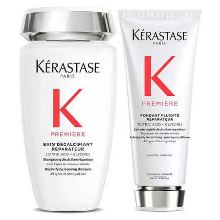 Набор для ухода за волосами KERASTASE Набор Premiere Bain Decalcifiant Reparateur + Fondant Fluidite Reparateur средств для ухода за телом kerastase nutritive set masquintense bain satin lait vital masque