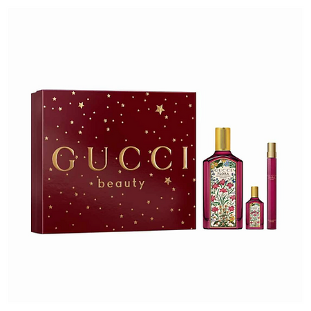 Набор парфюмерии GUCCI Парфюмерный набор Flora Gorgeous Gardenia Intense парфюмерии gucci миниатюр guilty bloom flora gorgeous gardenia flora gorgeous orchid