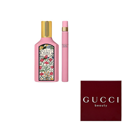 Набор парфюмерии GUCCI Парфюмерная вода Flora Gorgeous Gardenia + Флакон в дорожном формате