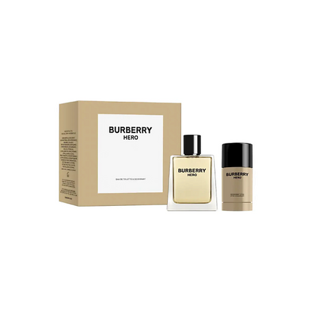 Набор парфюмерии BURBERRY Набор Hero: Туалетная вода + Дезодорант-стик парфюмерии burberry hero туалетная миниатюра гель шампунь