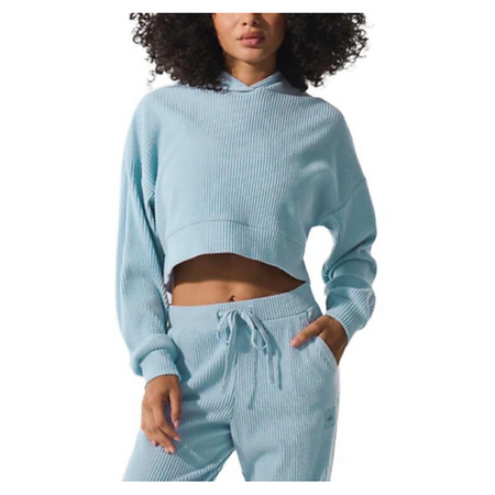 Свитшот ALO YOGA Укороченное худи Muse Hoodie