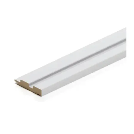 Профиль старт/финиш Stella МДФ белый 16x77x2700 мм для панелей 2 мм