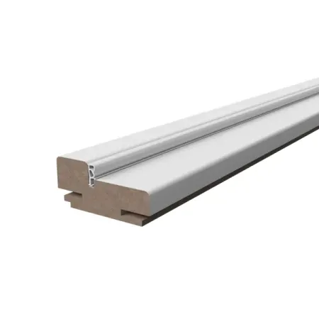 Дверная коробка телескопическая Зуари 2070x70x32 мм ПВХ цвет бьянко (2.5 шт.)