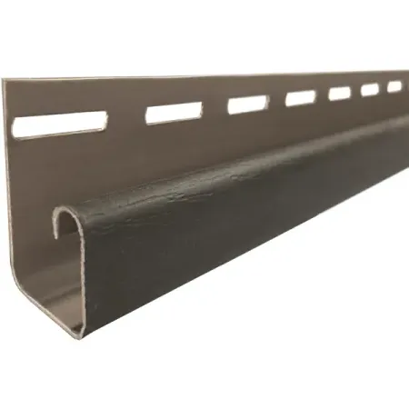 J-профиль для сайдинга MONLID цвет коричневый 3 м уплотнитель резиновый е профиль с клеевым слоем 10000х9х4мм коричневый