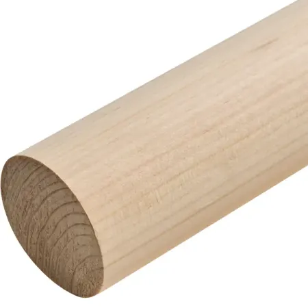 Поручень круглый сращенный хвоя Экстра 47x20x3000 мм поручень фигурный сращенный хвоя сорт экстра 45x65x3000 мм