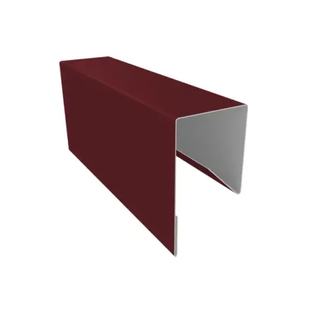 П-планка для профнастила C8 2 м 0.4 мм RAL 3005 красный красный фольгированный шар в форме сердца loha party 60 дюймов