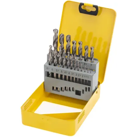 Набор сверл по металлу Kranz KR-91-0630, 19 шт. smd индукторы 0630 5 шт