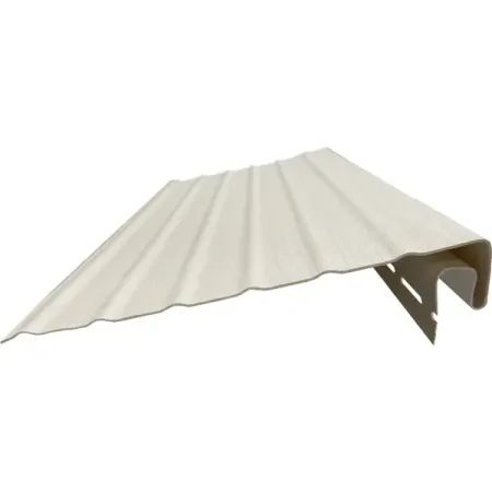 J-профиль фаска для фасадных панелей MONLID цвет белый 3 м