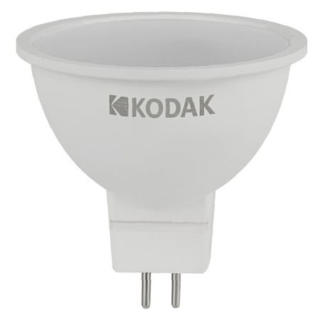 Лампа светодиодная Kodak GU5.3 3000К 11 Вт 990 Лм 265 В софит матовая лампа светодиодная kodak 11вт e14 990лм 3000к шар