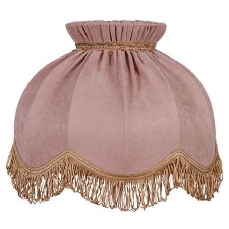 абажур ЭРКАДО Ретро E27 текстиль пыльная роза прозрачные 3 мм пластиковые абажур протекторы для светодиодов