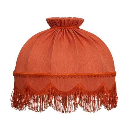 абажур Ретро торшерный терракотовый