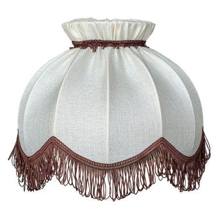 абажур ЭРКАДО Ретро E27 лён шампань прозрачные 3 мм пластиковые абажур протекторы для светодиодов