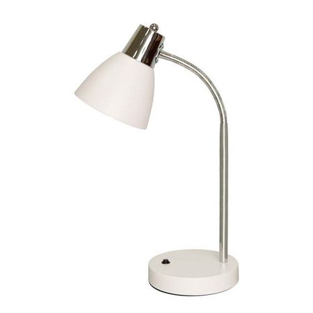 лампа настольная ТРАНСВИТ Руна 40Вт Е27 белый лампа настольная эра e27 40вт белая