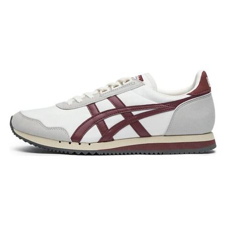 Кроссовки ONITSUKA TIGER Кроссовки Dualio Marathon Running Shoes 'White Grey Burgundy'