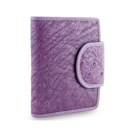 Кошелек EXOTIC LEATHER GENUINE PREMIUM ACCESSORIES Оригинальный кошелек из натуральной кожи страуса m24b111h mg01a оригинальный магнетрон для свч печи gorenje mo17e1w mo20a3x mo20a4w