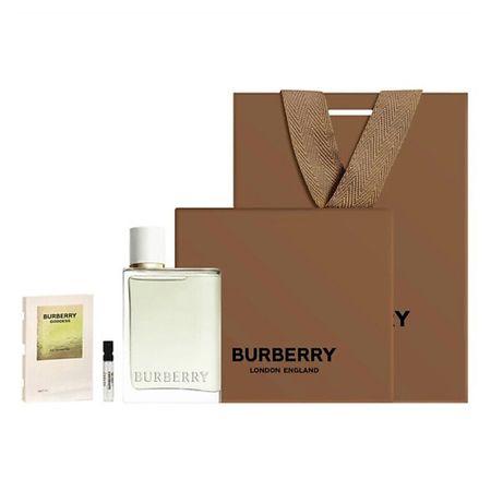 Набор парфюмерии BURBERRY Набор: Туалетная вода Her + Парфюмерная вода Goddess + Подарочная коробка + Пакет хорус пакет 1 гр
