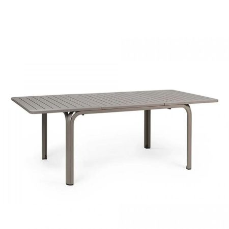 Стол раздвижной Nardi Alloro тортора 140+70х100х73 см