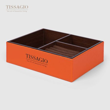 Коробка Tissagio для украшений 15х20х5,5 см бархатная коробка для украшений trytrysee 1 шт 5 ов