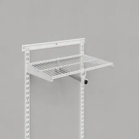 Вешалка 31x9.5x3 см металл цвет белый вешалка рыжий кот 45см универсальная дерево с выемками белый